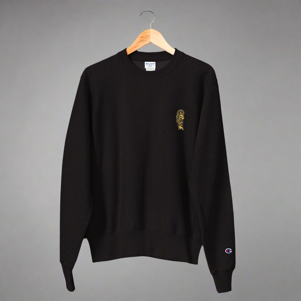 San Judas X Champion Crew Neck