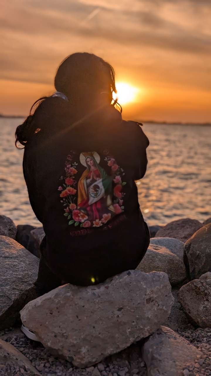 Virgen De Guadalupe Mexico Hoodie