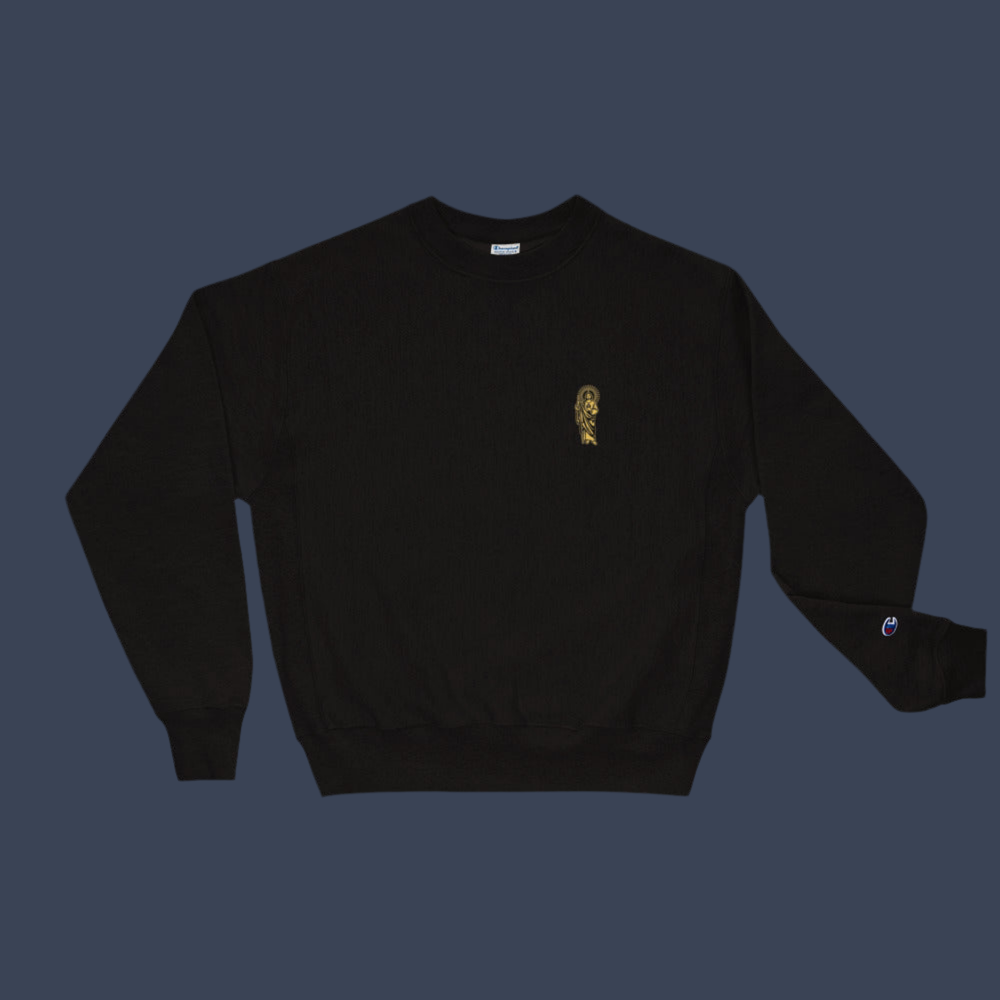 San Judas X Champion Crew Neck