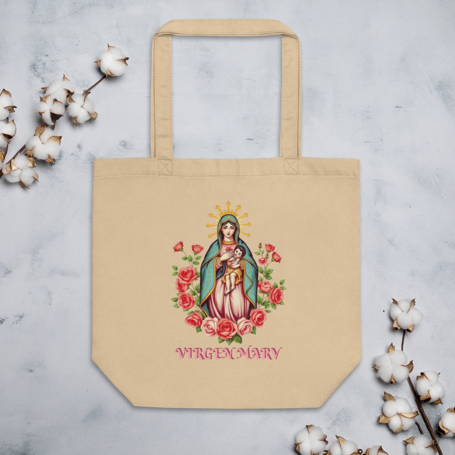 Virgen Mary Tote Bag