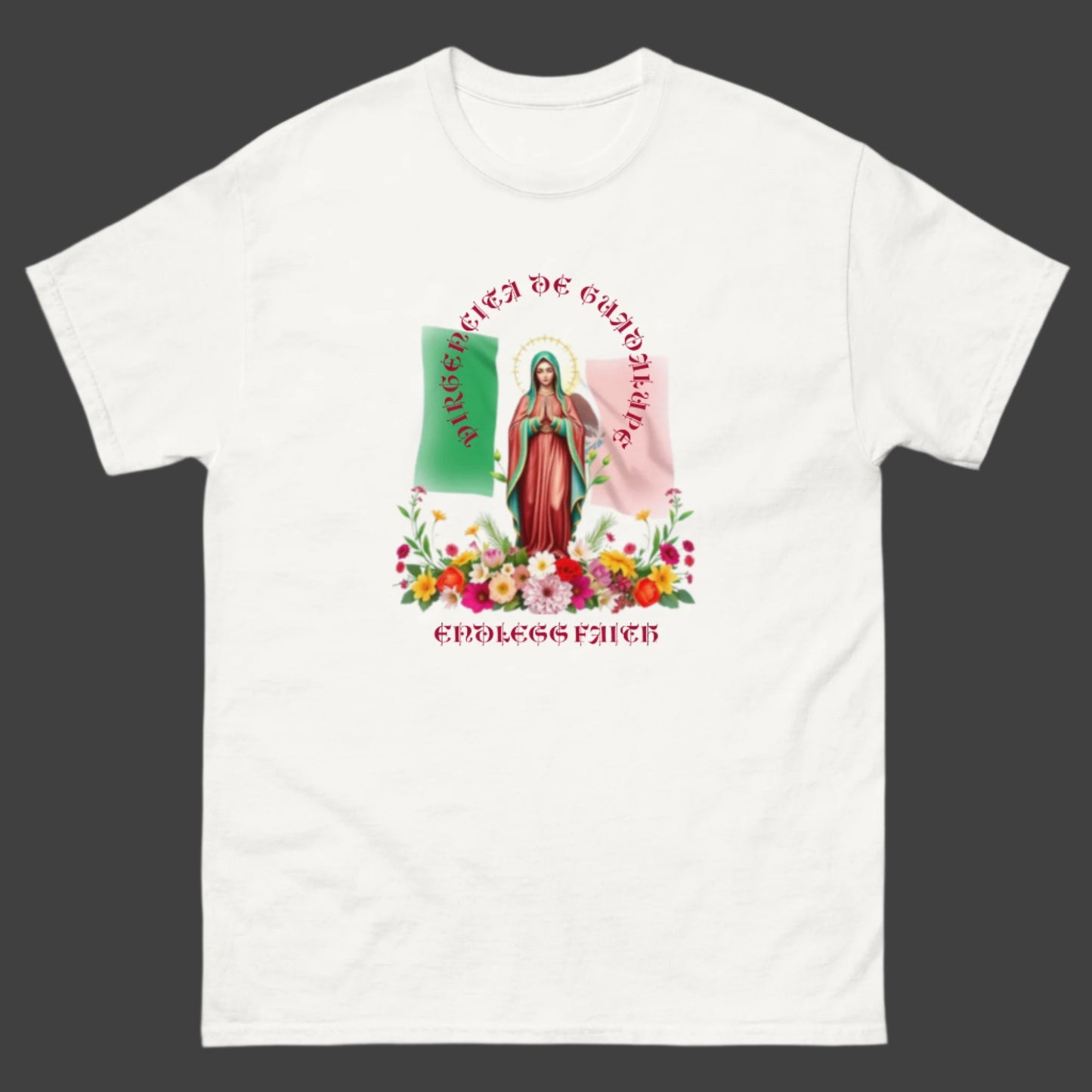 Virgen De Guadalupe Mexico T Shirt