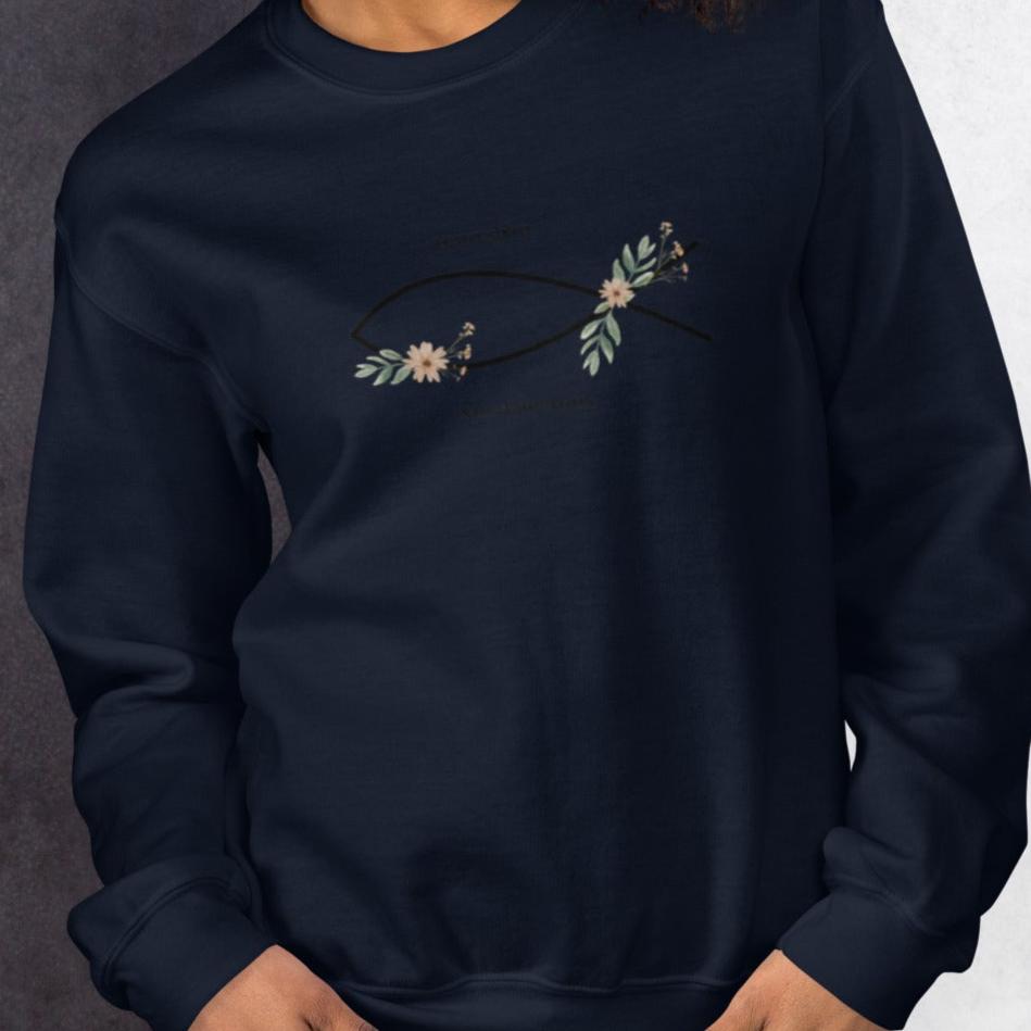 Lead Us Not Crewneck