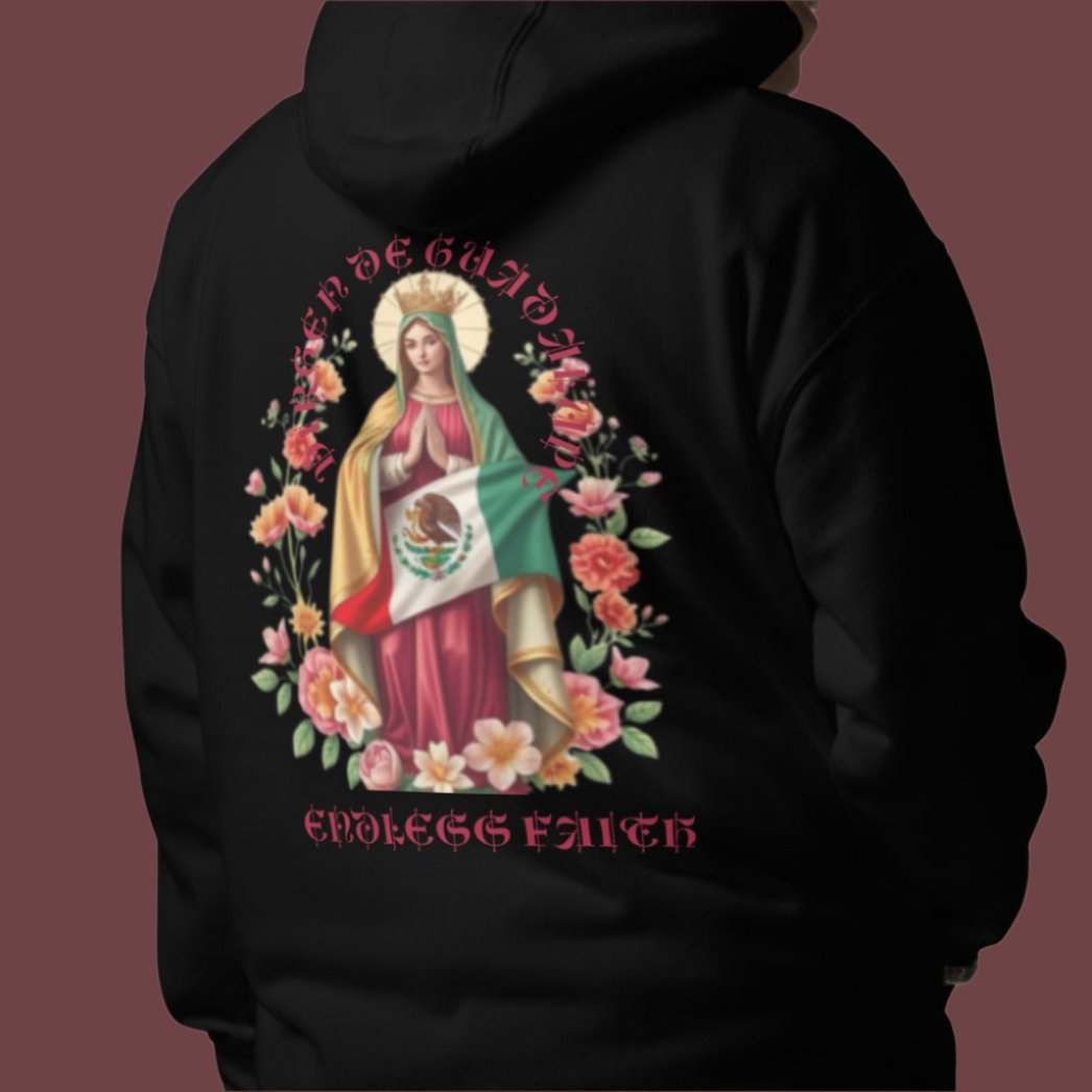 Virgen De Guadalupe Mexico Hoodie
