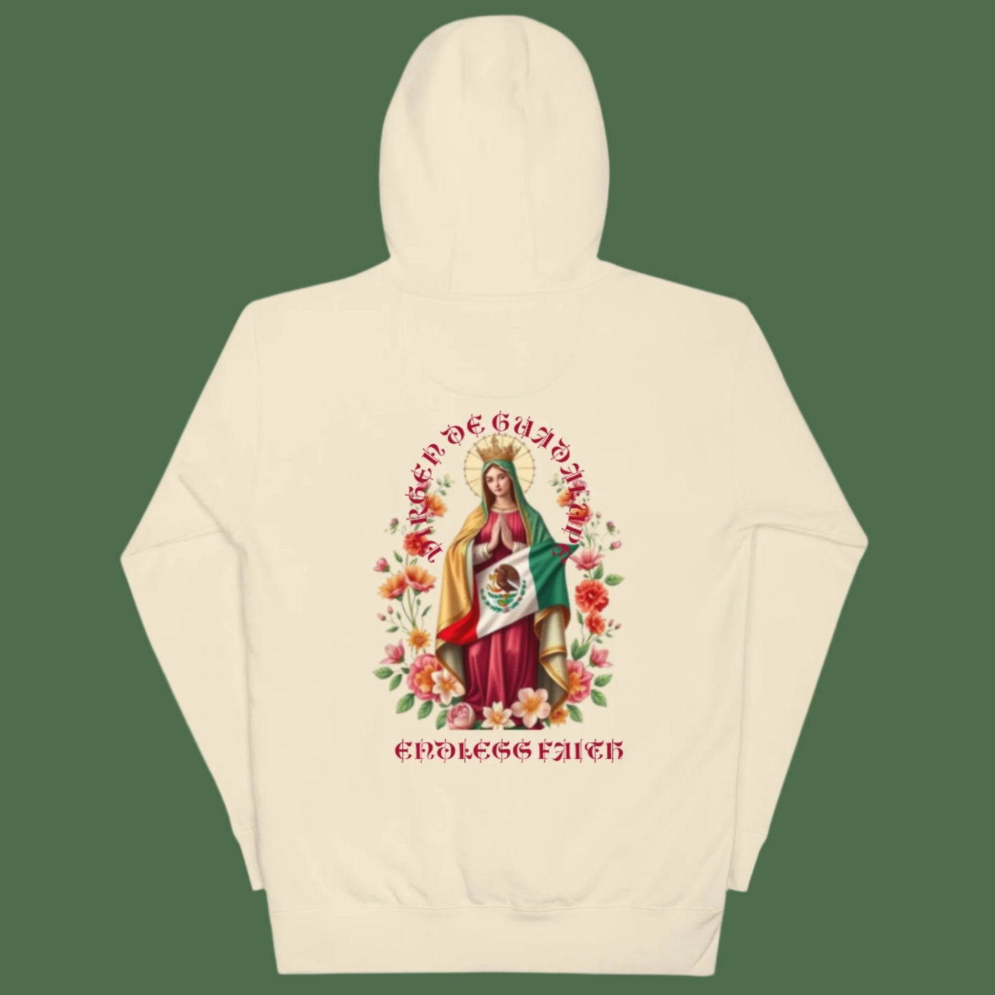 Virgen De Guadalupe Mexico Hoodie
