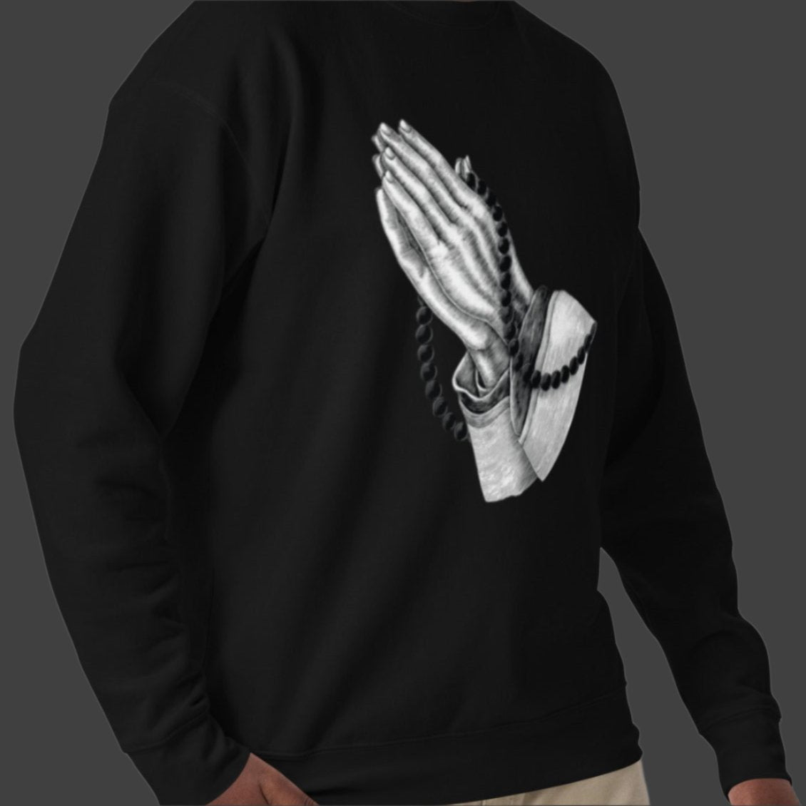 Let us Pray Pullover Sweatshirt