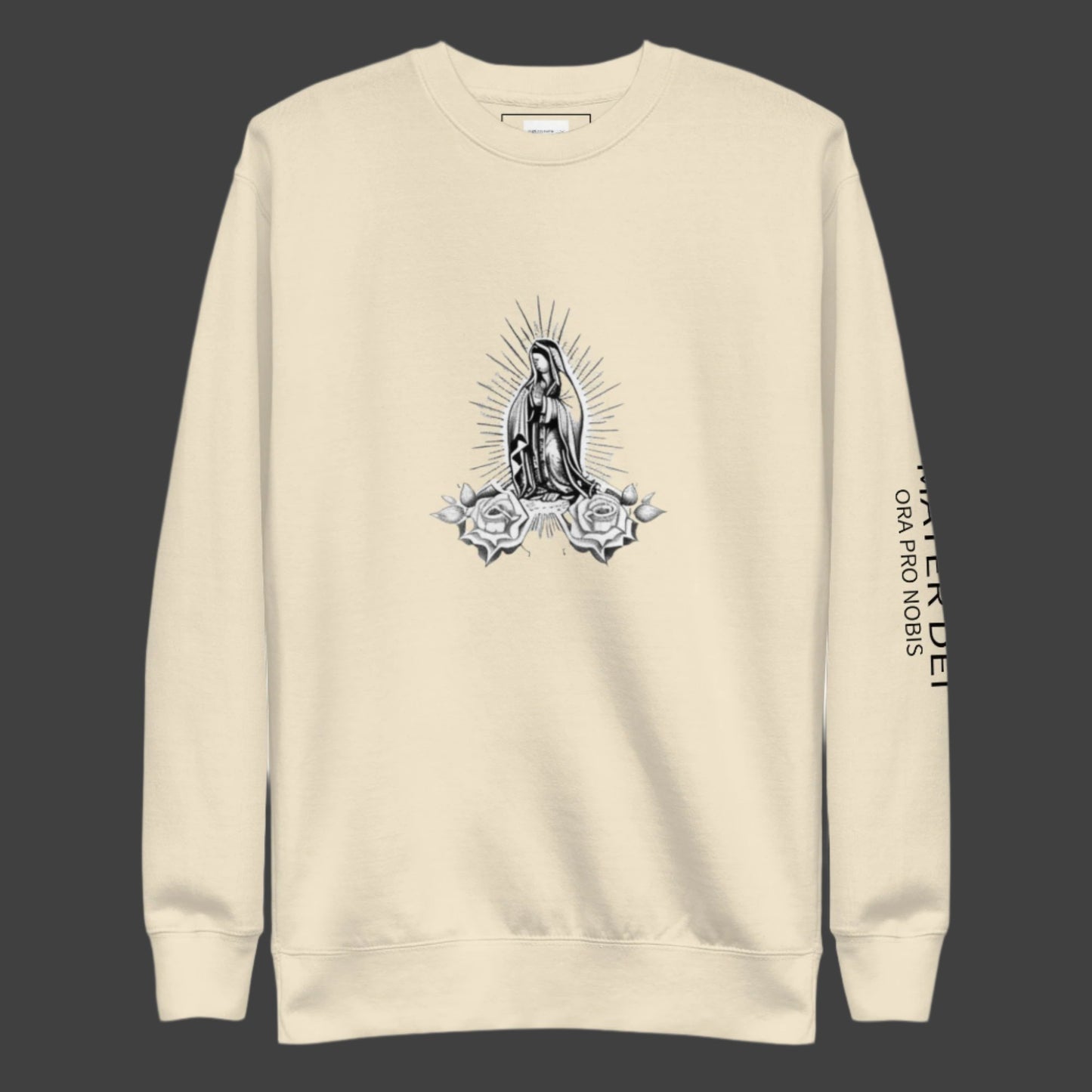 Virgen Ora Pro Nobis Crew Neck