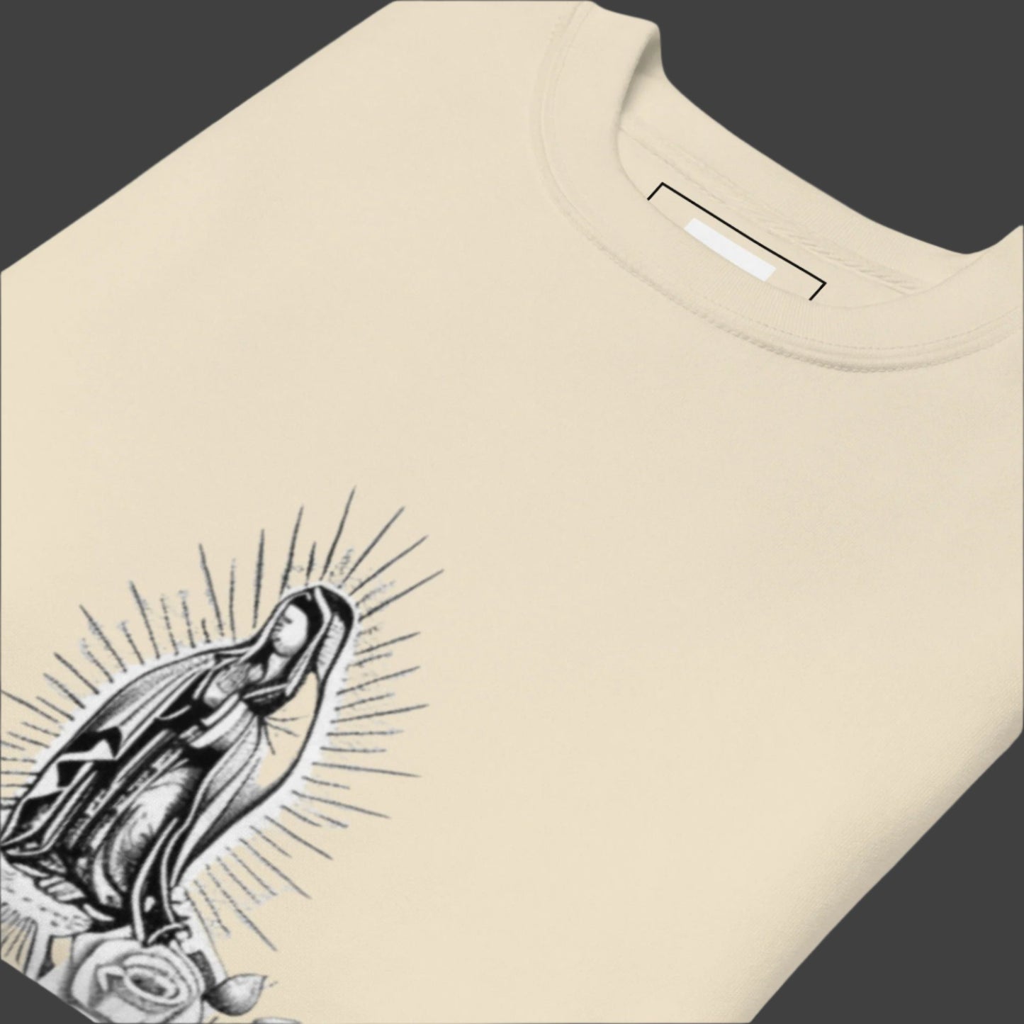 Virgen Ora Pro Nobis Crew Neck