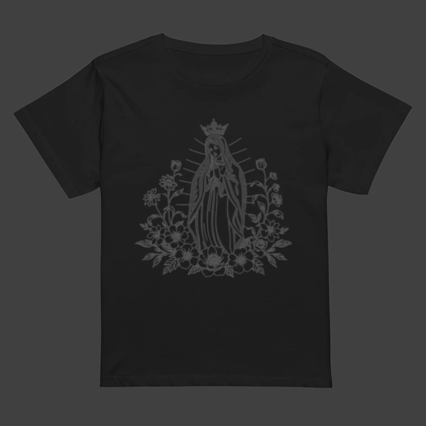 Virgen Mary Silhouette T Shirt