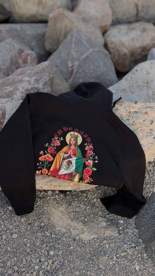 Virgen De Guadalupe Mexico Hoodie