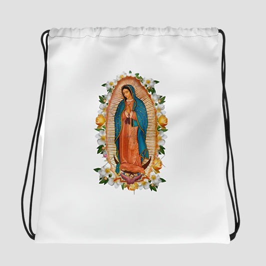 Virgen De Guadalupe Drawstring