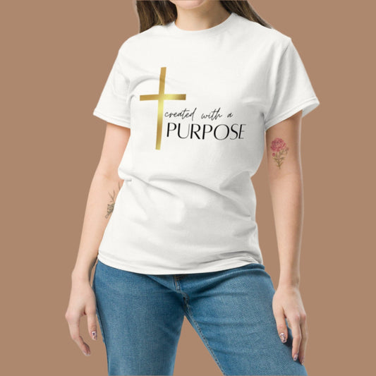 Created with a Purpose classic tee