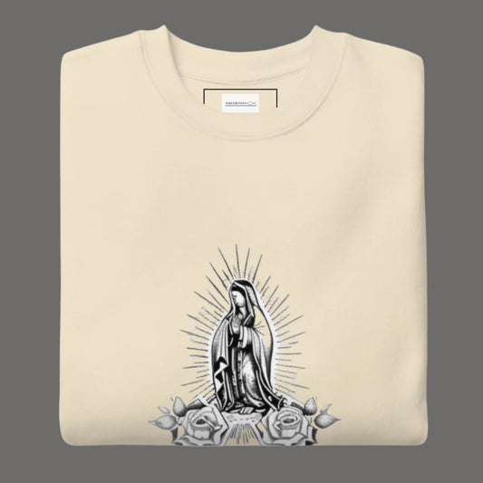Virgen Ora Pro Nobis Crew Neck